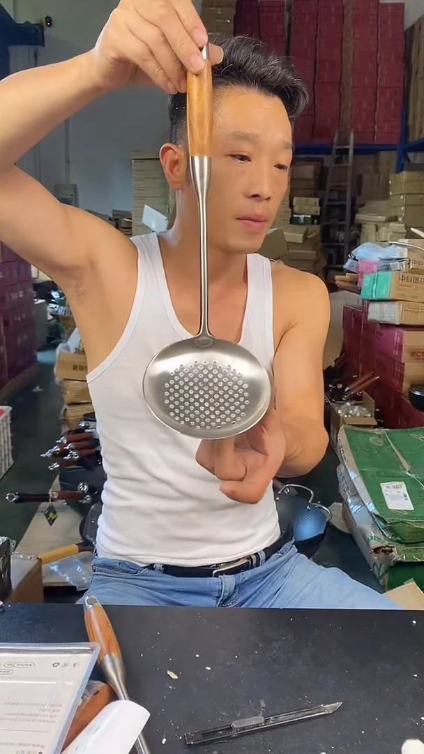 食品级塑料1不锈钢316L漏勺一把