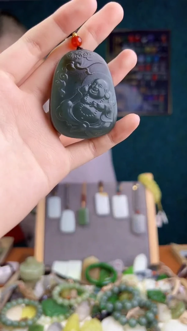 和田玉未镶嵌颈饰多样性发货 拍一单发一个