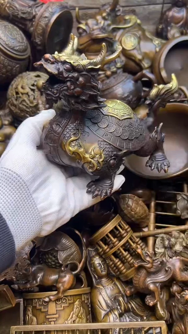 精美铜器，点击下单