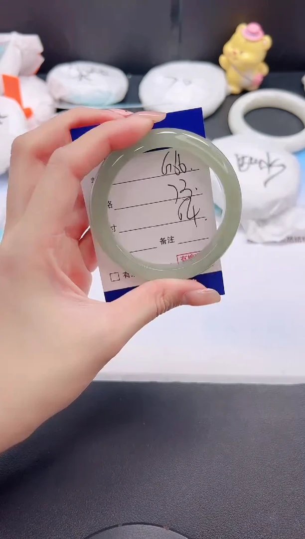 未镶嵌手镯石英质玉3G66-54