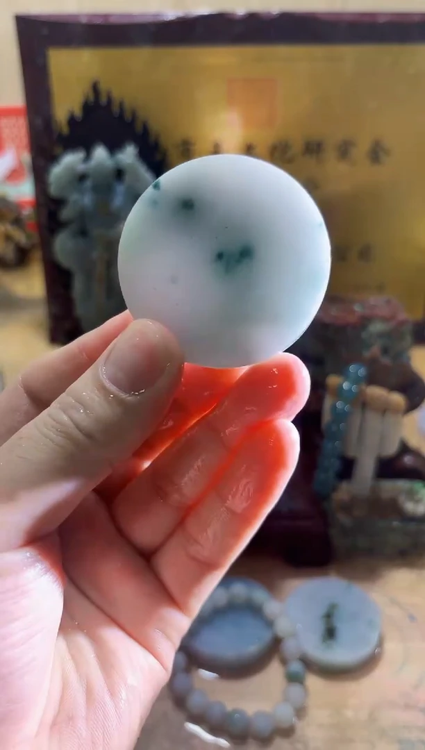 未镶嵌挂件翡翠A货常星8027