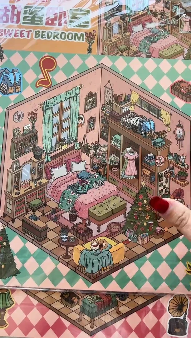 pet宝星3.0（冰箱+房间2款+蘑菇）354-357号