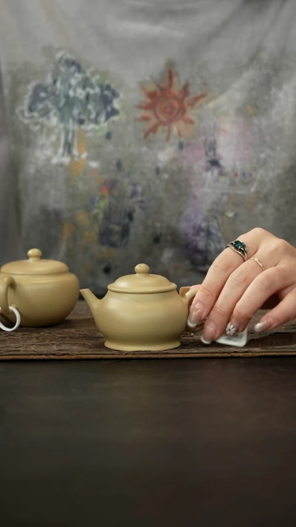 茶壶紫砂本绿禅轮100cc