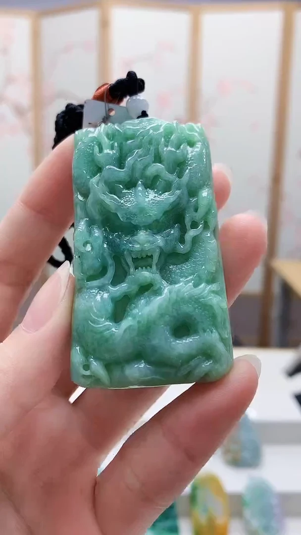 未镶嵌定制翡翠5160ry-毛货挂件61