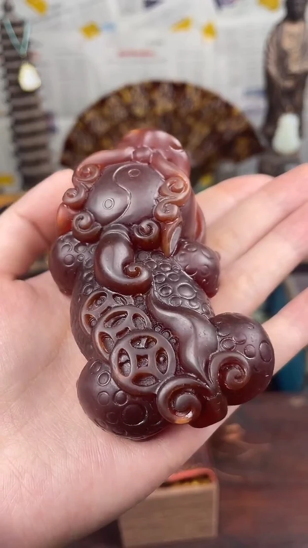 龙香貔貅一个---