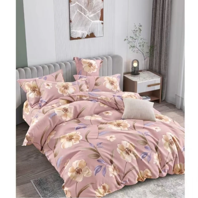 【花季向往豆沙】轻奢复古双面亲肤优肤棉纱多功能被罩单双人被套