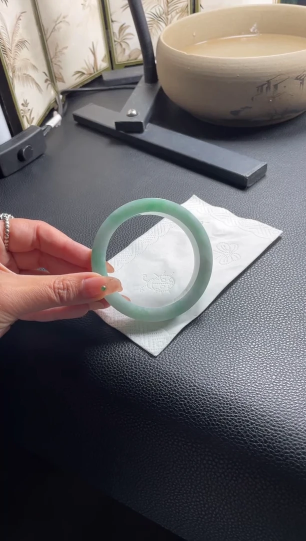 未镶嵌手镯定制翡翠٩***٩正圈YJ20SZDZS