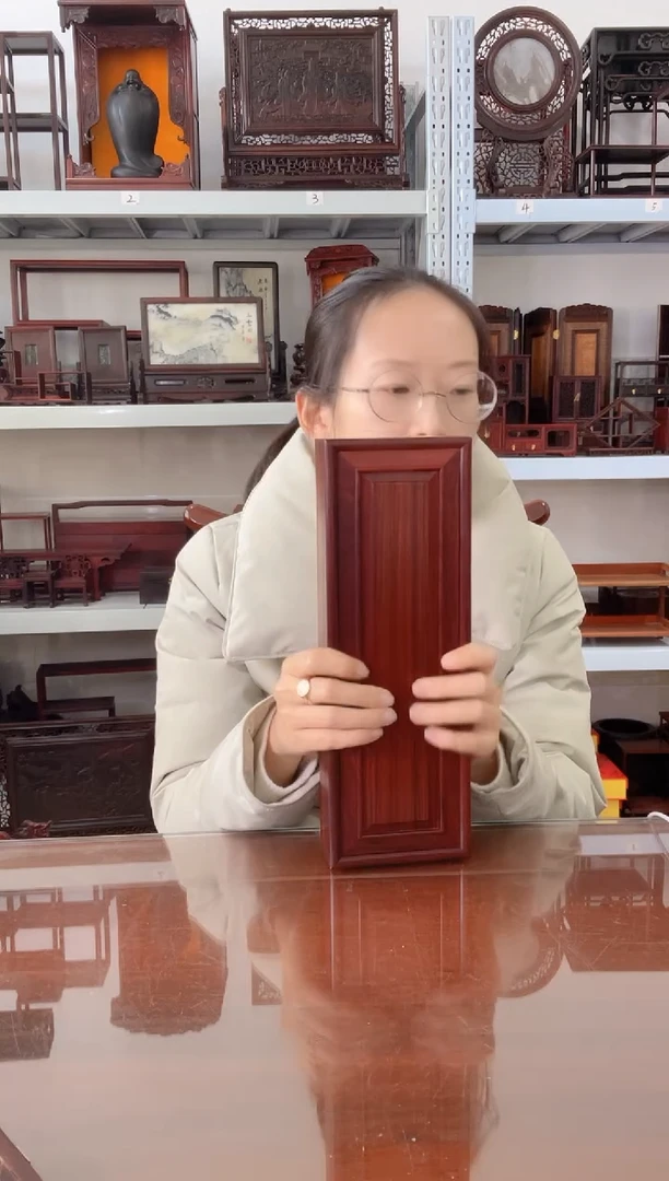 【闪购商品】红酸枝木类巴里黄檀盒子130