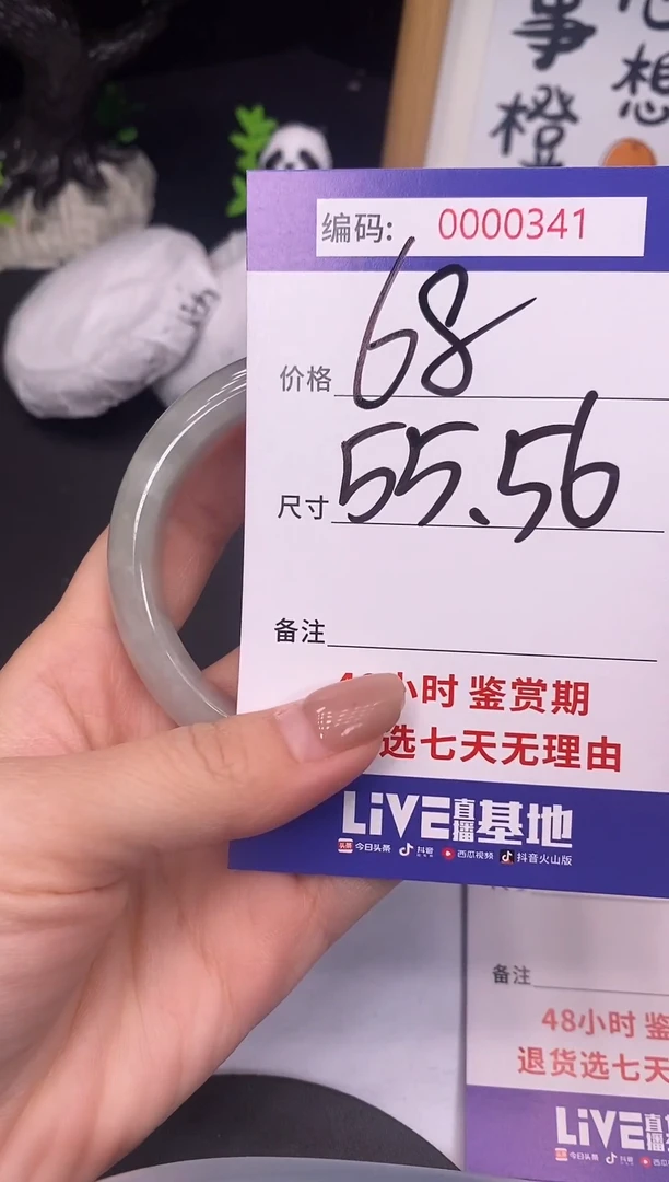 未镶嵌手镯翡翠0000341