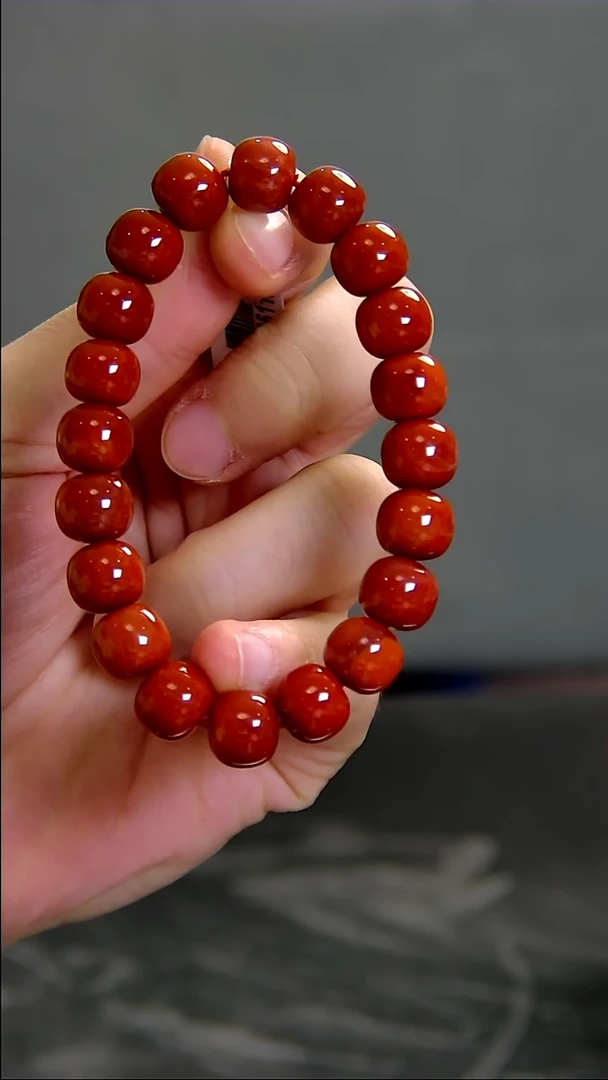 未镶嵌手串南红玛瑙006ZB1126产品一个