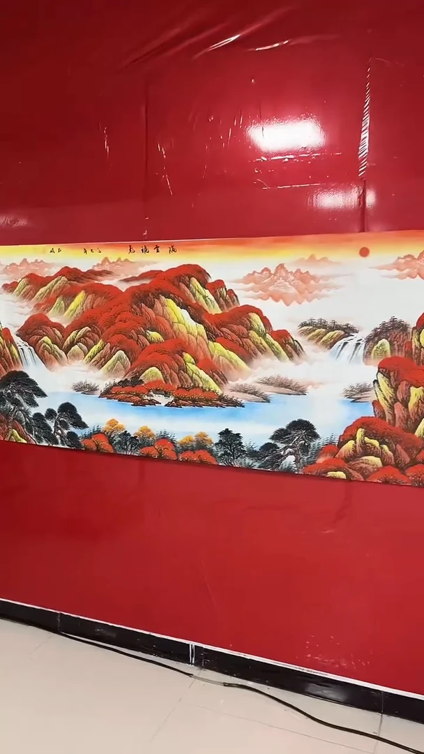 国画陈丽娟-八尺-山水