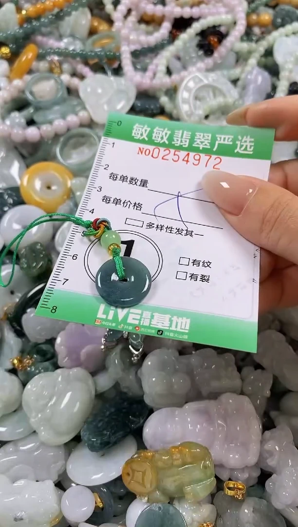 翡翠未镶嵌颈饰闪购0254972