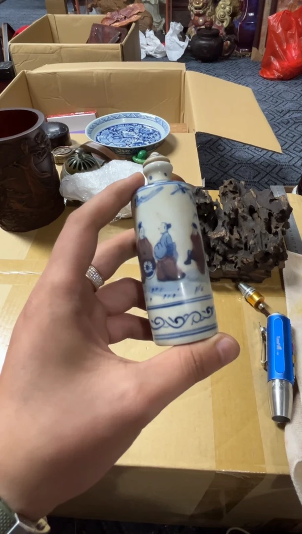 瓷片抖精品瓷一物一拍定闪