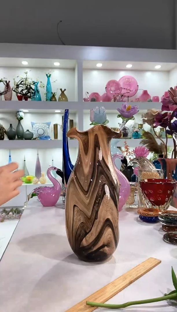 慕忆家手作琉璃花瓶
