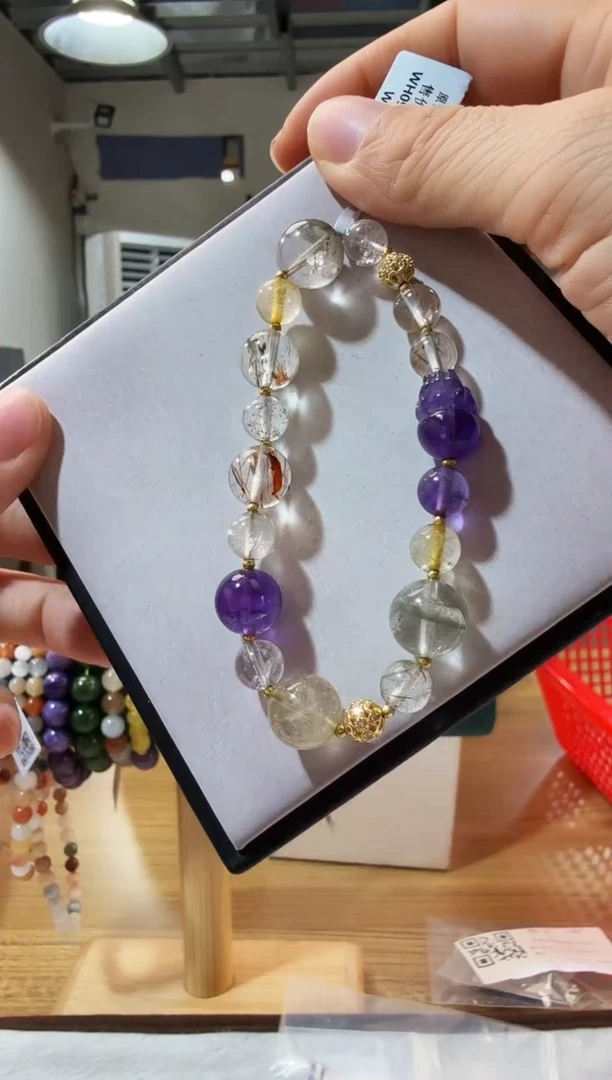 未镶嵌手链水晶优0065