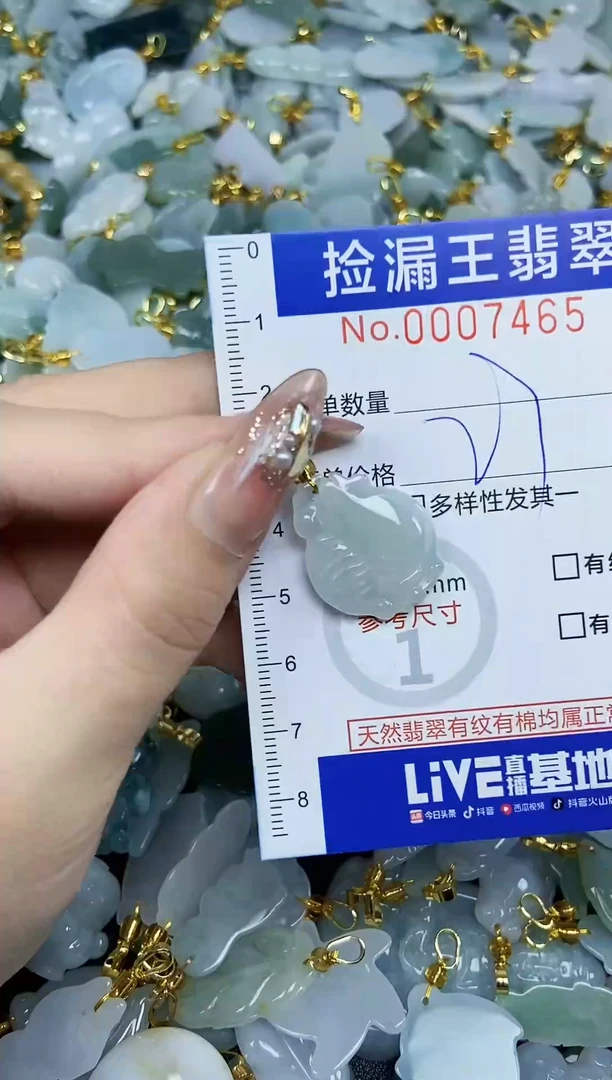 翡翠未镶嵌颈饰天然A货翡翠