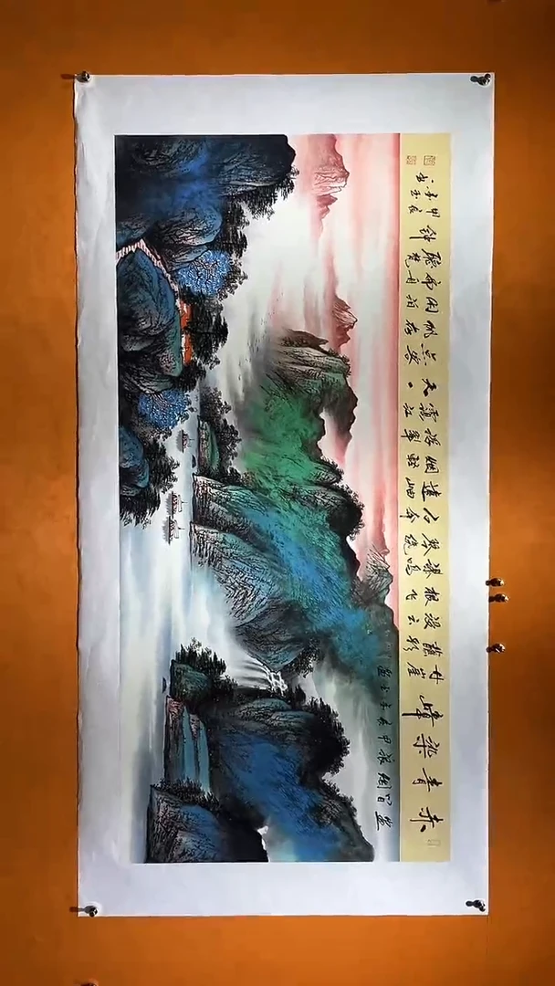 国画刘金玉老师亲笔手绘