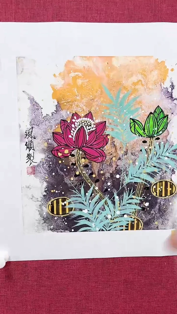 【闪购商品】绘画杨风顺绘画1平尺花鸟