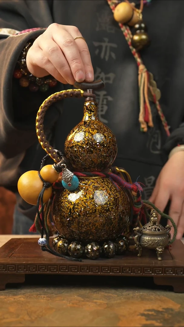 147大漆一物一拍记葫堂出品【不带手串】