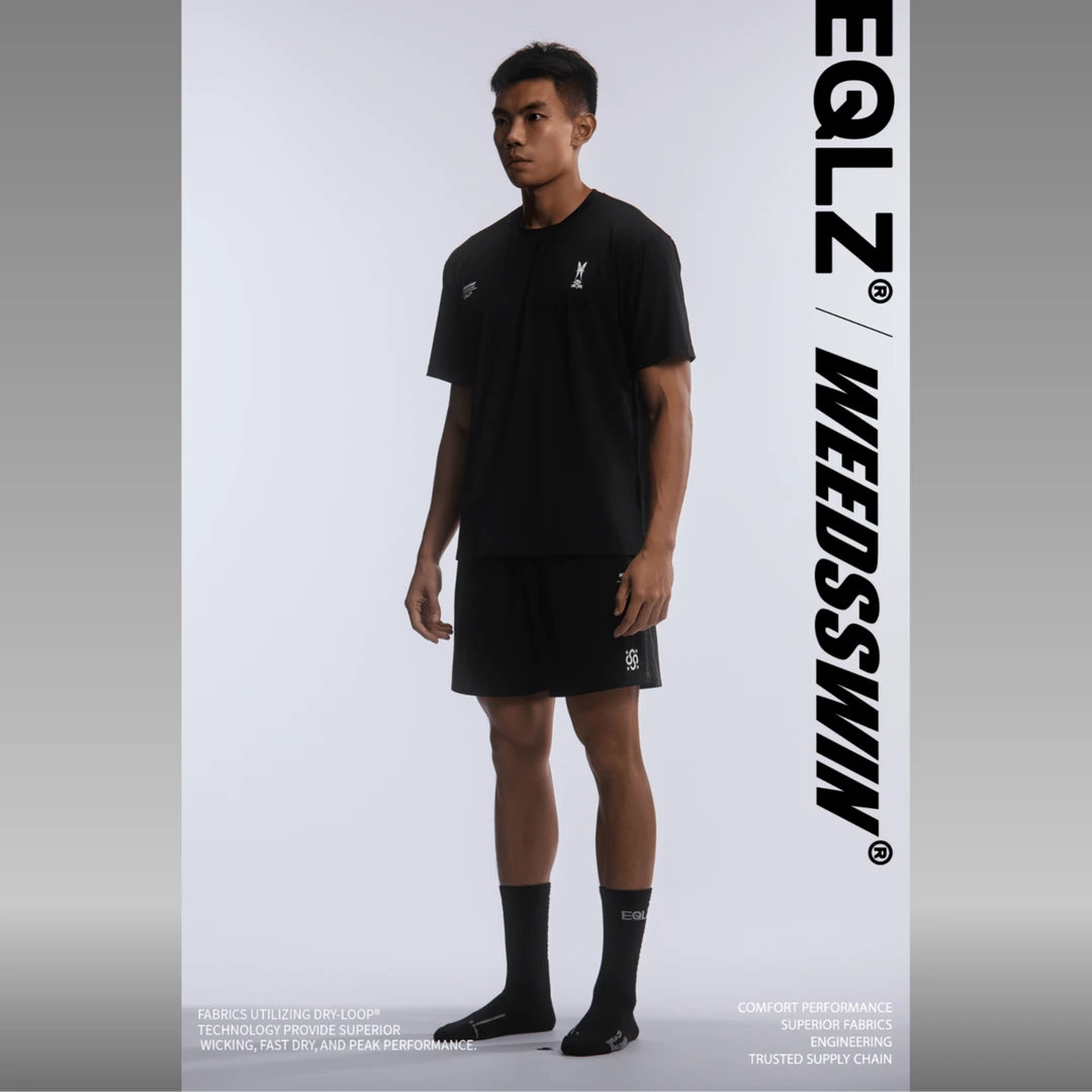 EQLZ x 野草赢千元级Gi短袖投篮服新款训练速干运动T恤