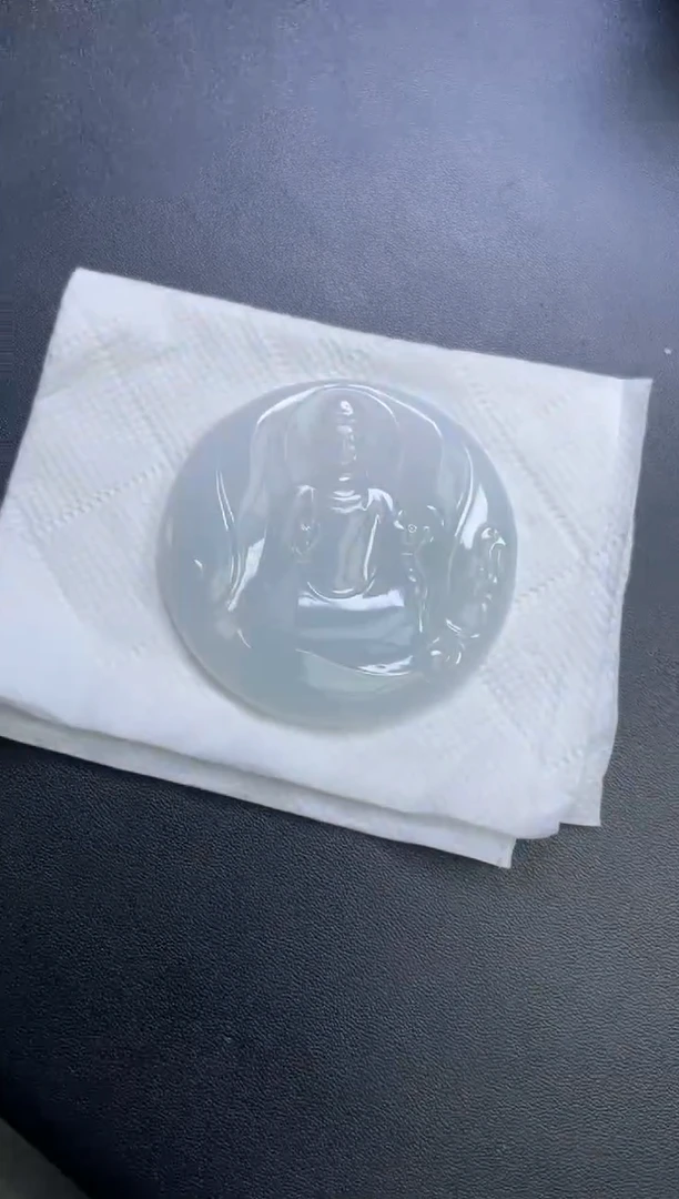 颈饰未镶嵌翡翠芳****气翡翠观音一件