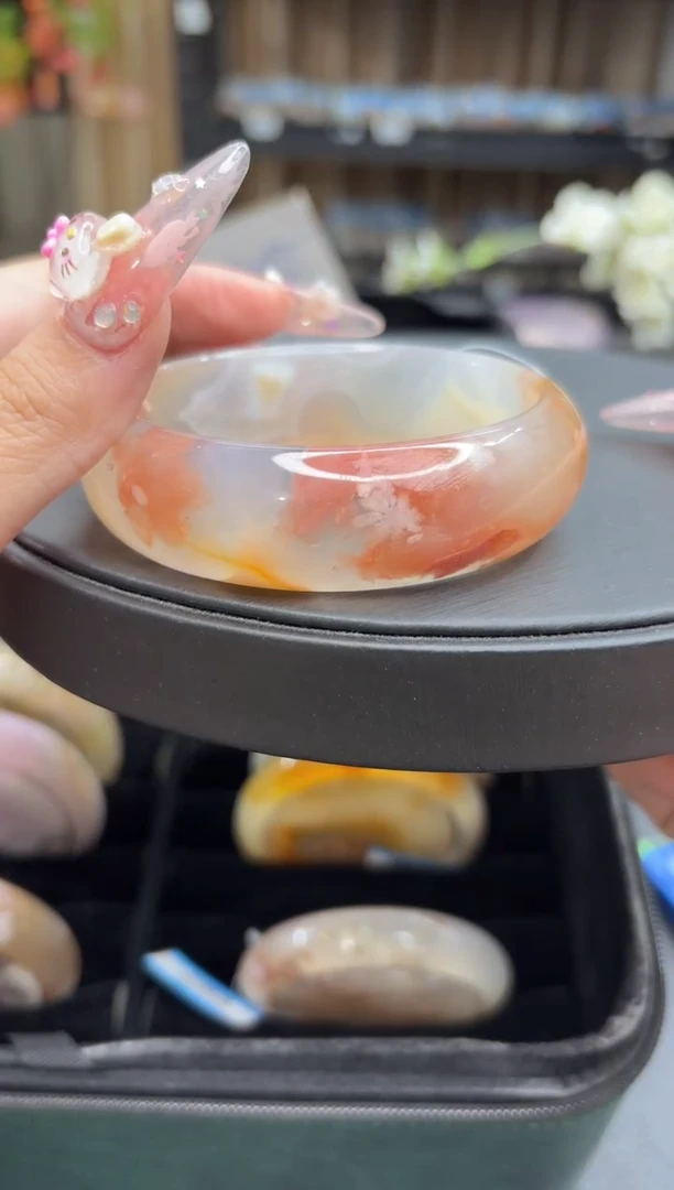 未镶嵌手镯石英质玉40(60圈)