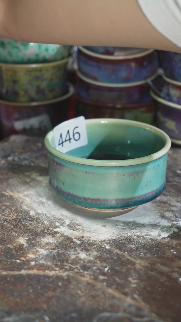 摆件精品窑变钧瓷茶器
