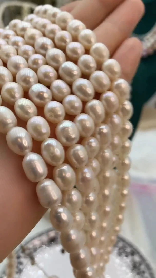 【闪购商品】淡水珍珠项链合金2