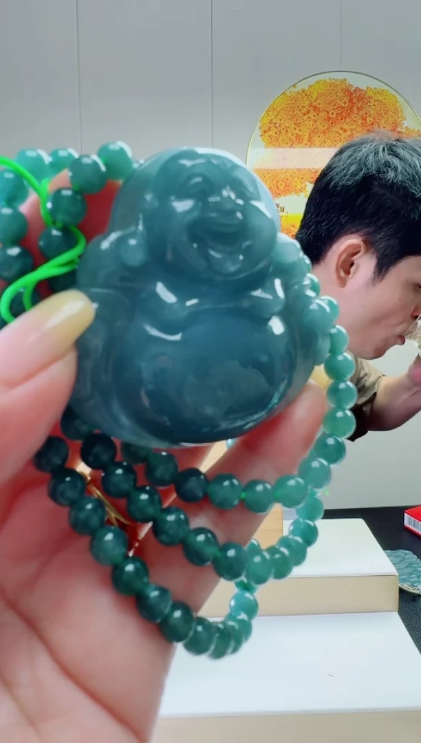 翡翠未镶嵌颈饰多样性随机发其一