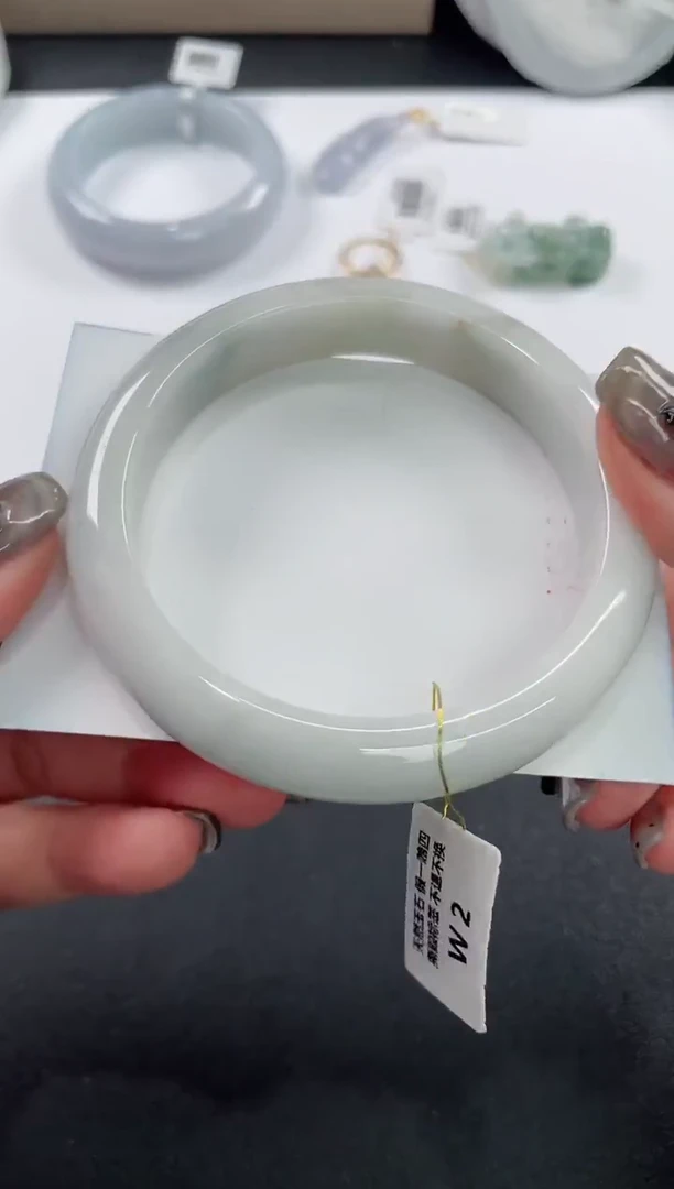 未镶嵌手镯翡翠基地发货H3183 61+