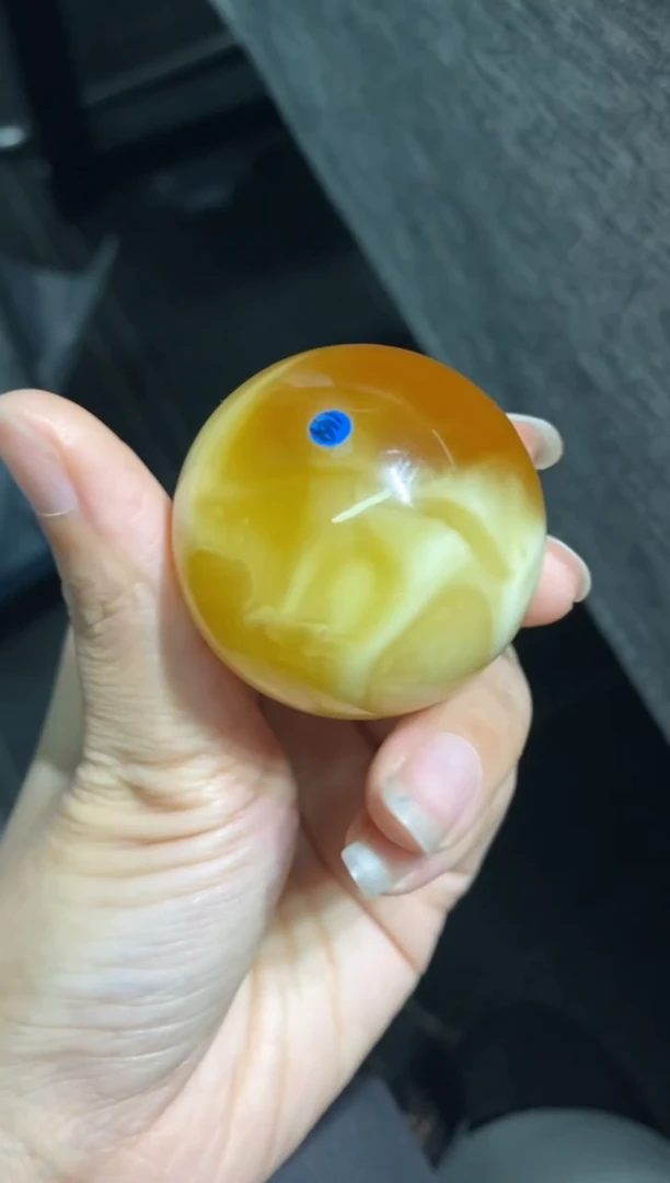未镶嵌蜜蜡裸石（静）大单珠