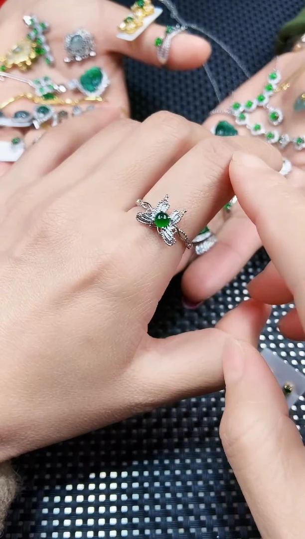 【闪购商品】翡翠戒指未镶嵌11111111