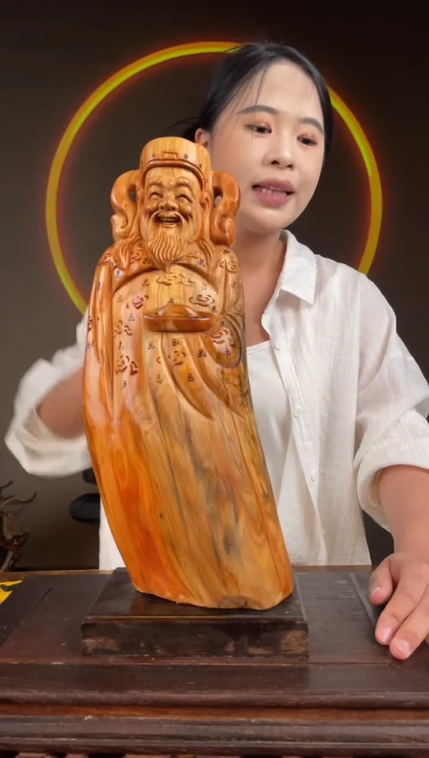 柏木（崖柏）手工摆件,先抢先得! 编号:164