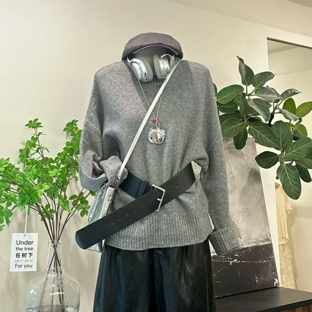 【苏兰文】美式设计感修身显瘦上衣-58172