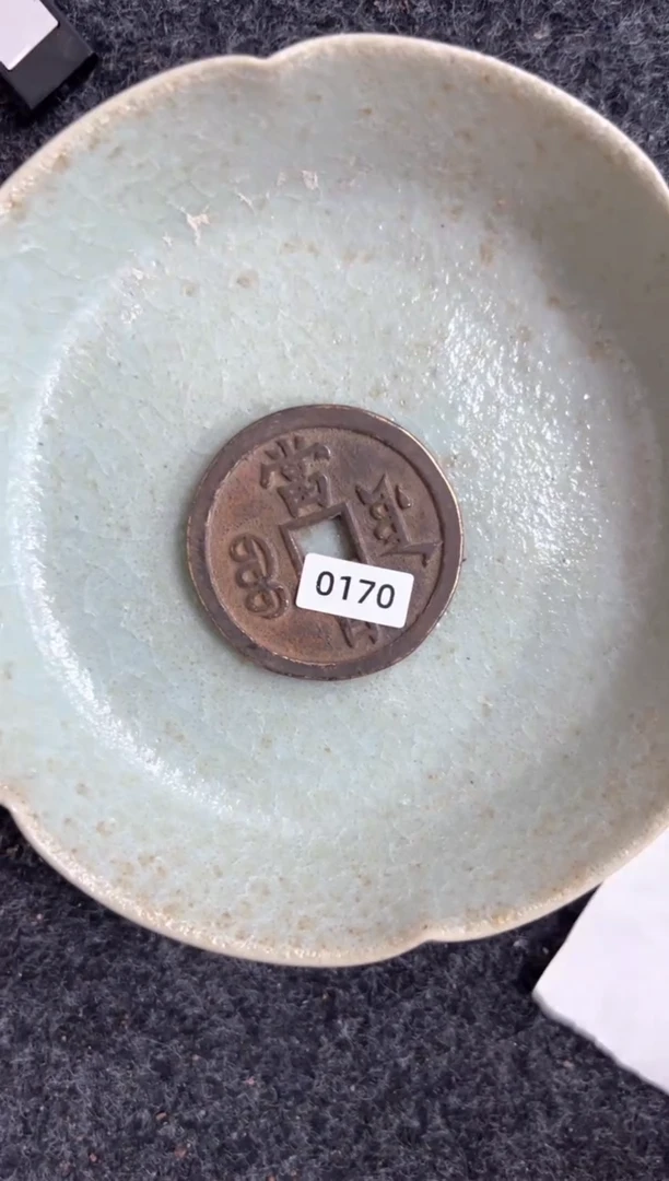 瓷片手工，手绘，瓷器0170