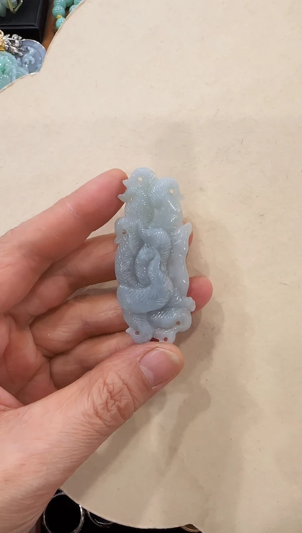 【闪购商品】翡翠颈饰未镶嵌国风