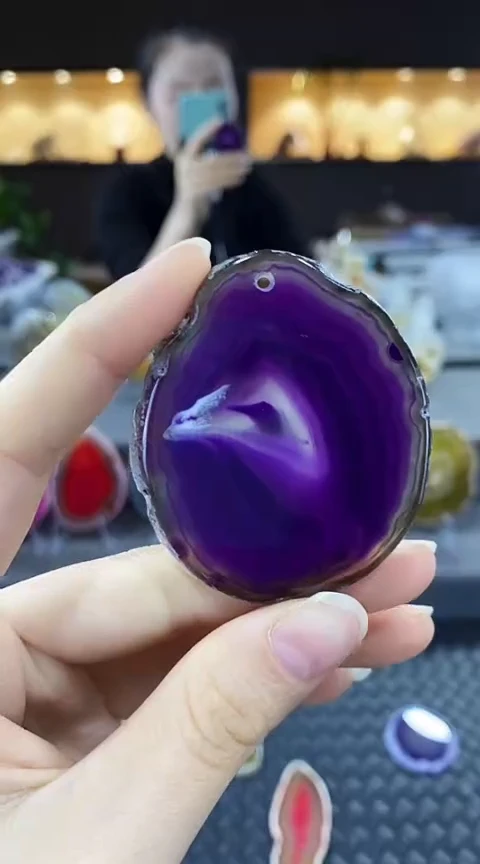 未镶嵌颈饰玛瑙/玉髓人*玛瑙