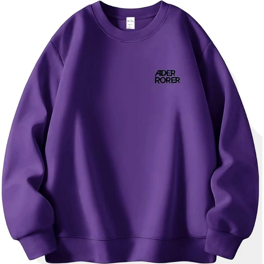 2025款刺绣ADER字母单款迪桑面卫衣