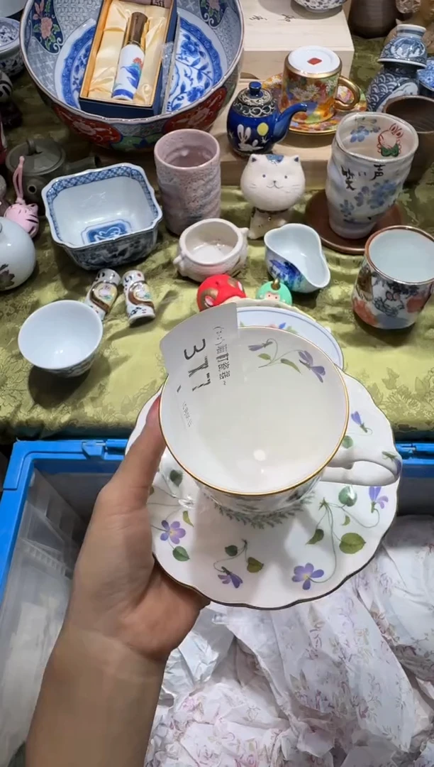 瓷片喝**茶称 喵可瓷器 闪购类型 定向 喝喝甜茶