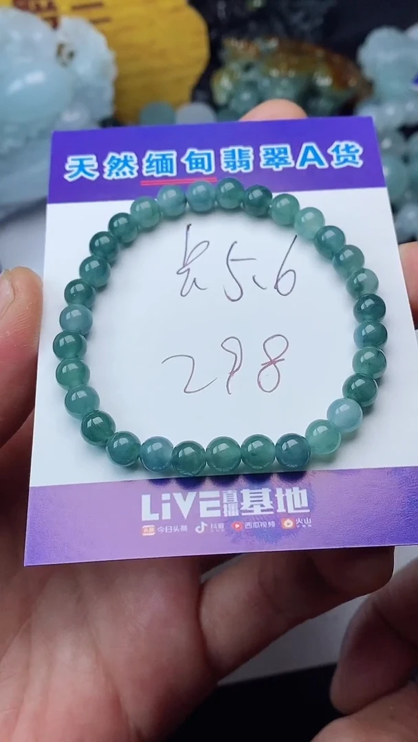 【闪购商品】翡翠颈饰未镶嵌手串
