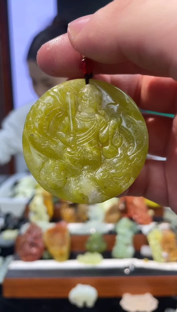 【闪购商品】岫玉吊坠未镶嵌·