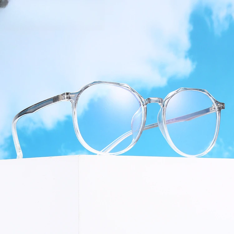 韩版小圆形护眼防蓝光眼镜超轻显瘦学生平光镜透明防辐射圆框护目