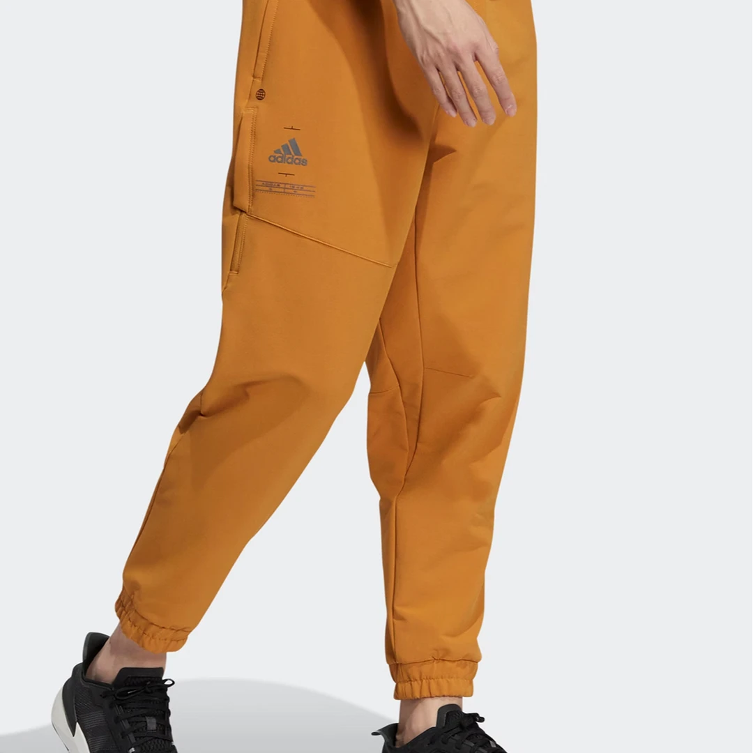 Adidas/阿迪达斯~冬季新款男子加绒保暖收口长裤HN9028