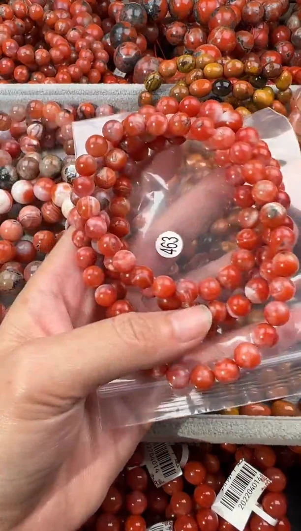 未镶嵌手串南红玛瑙8+