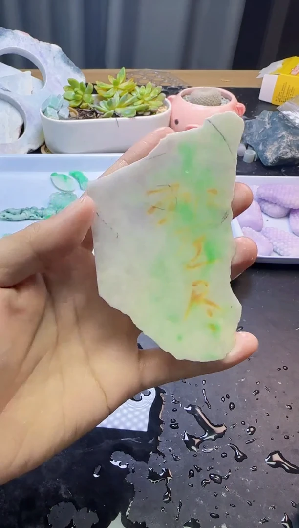 翡翠未镶嵌颈饰苏*021天然A货翡翠
