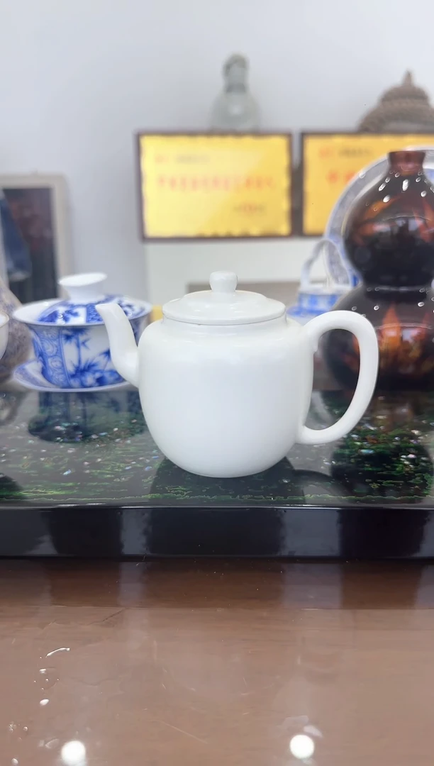 何赋森甄选——苏打釉将军壶