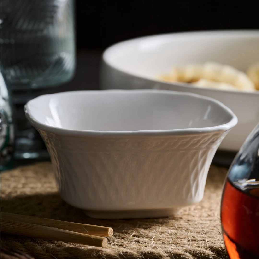 双11福利云山景墨陶瓷郎星小吃味碟2个装)餐具乔迁礼物