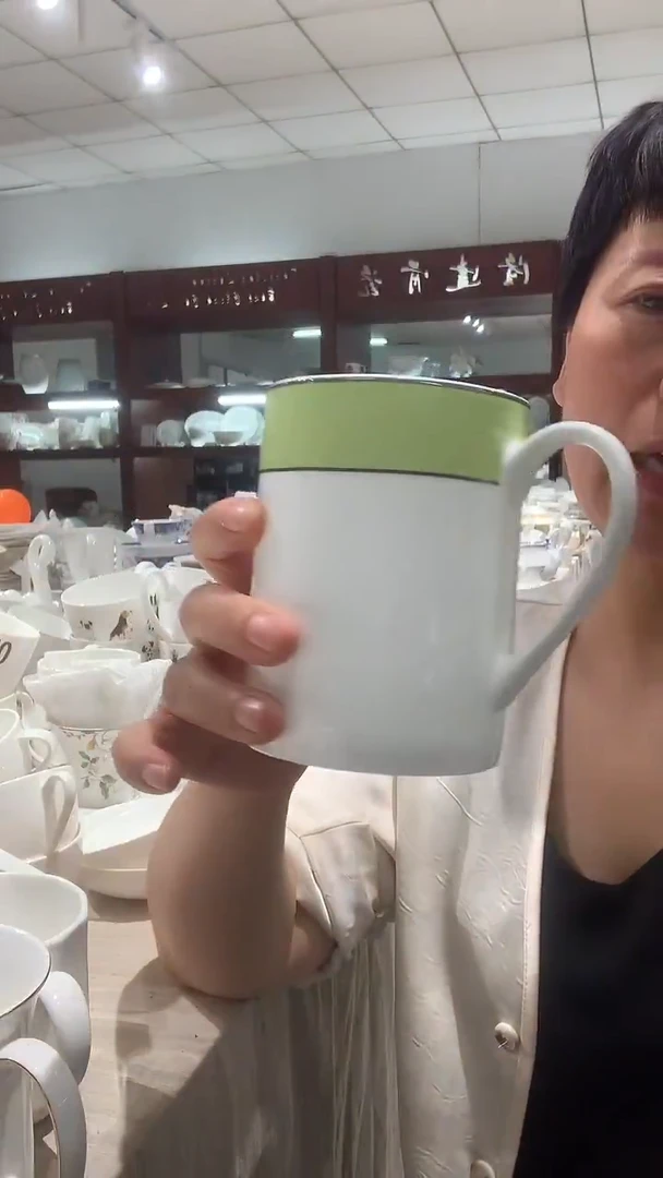 杯子隆达骨质瓷1个