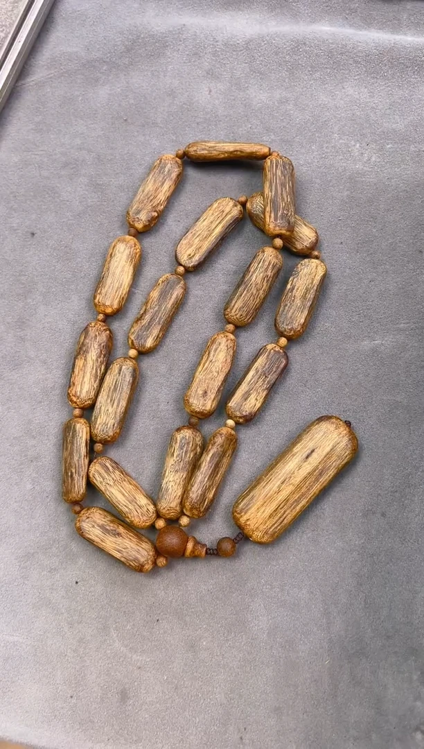 手串沉香棋楠平安无事牌脖挂