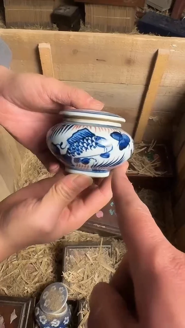 【闪购商品】香榧木木雕闪购商品链接鱼罐【光】大龙